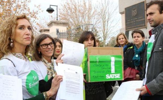 Satse convoca una protesta el 19 de diciembre para exigir a Sacyl mejores condiciones para la enfermería