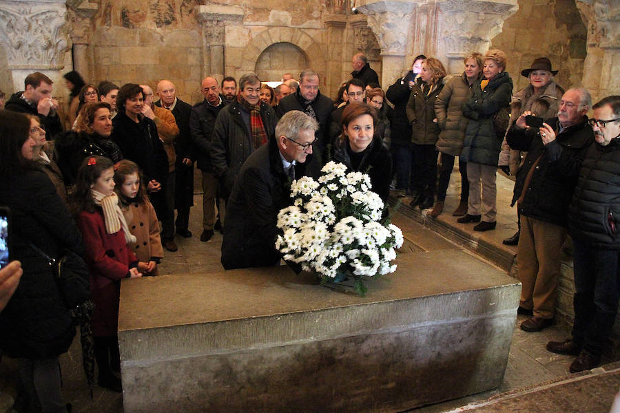 Fotos: Acto de homenaje a los reyes de León en la Real Colegiata de San Isidoro