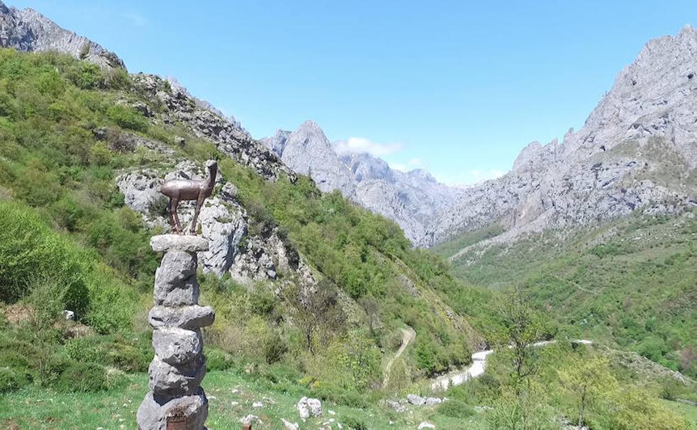 Mirador del Tombo, en Valdeón.