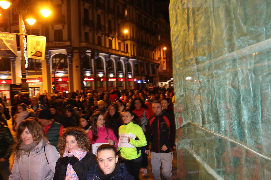 Fotos: Carrera de protesta por el asesinato de Laura Luelmo