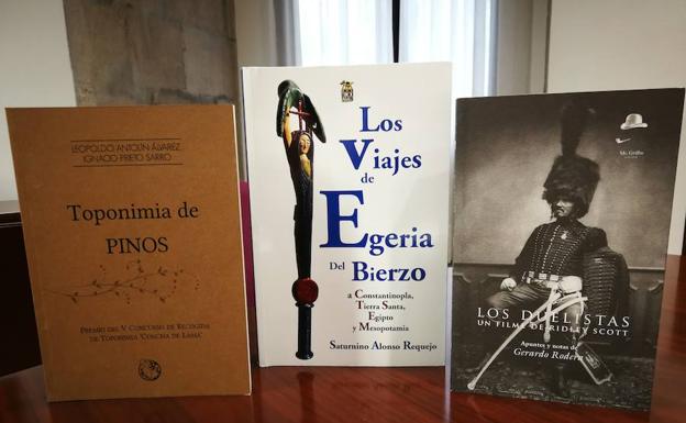 Imagen de los libros premiados.