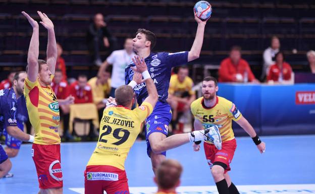 David Fernández, en el primer partido de Liga de Campeones de esta temporada.