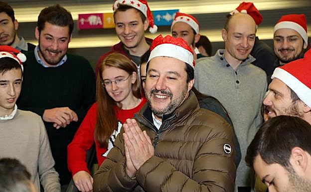 El ministro del Interior italiano, Mateo Salvini.