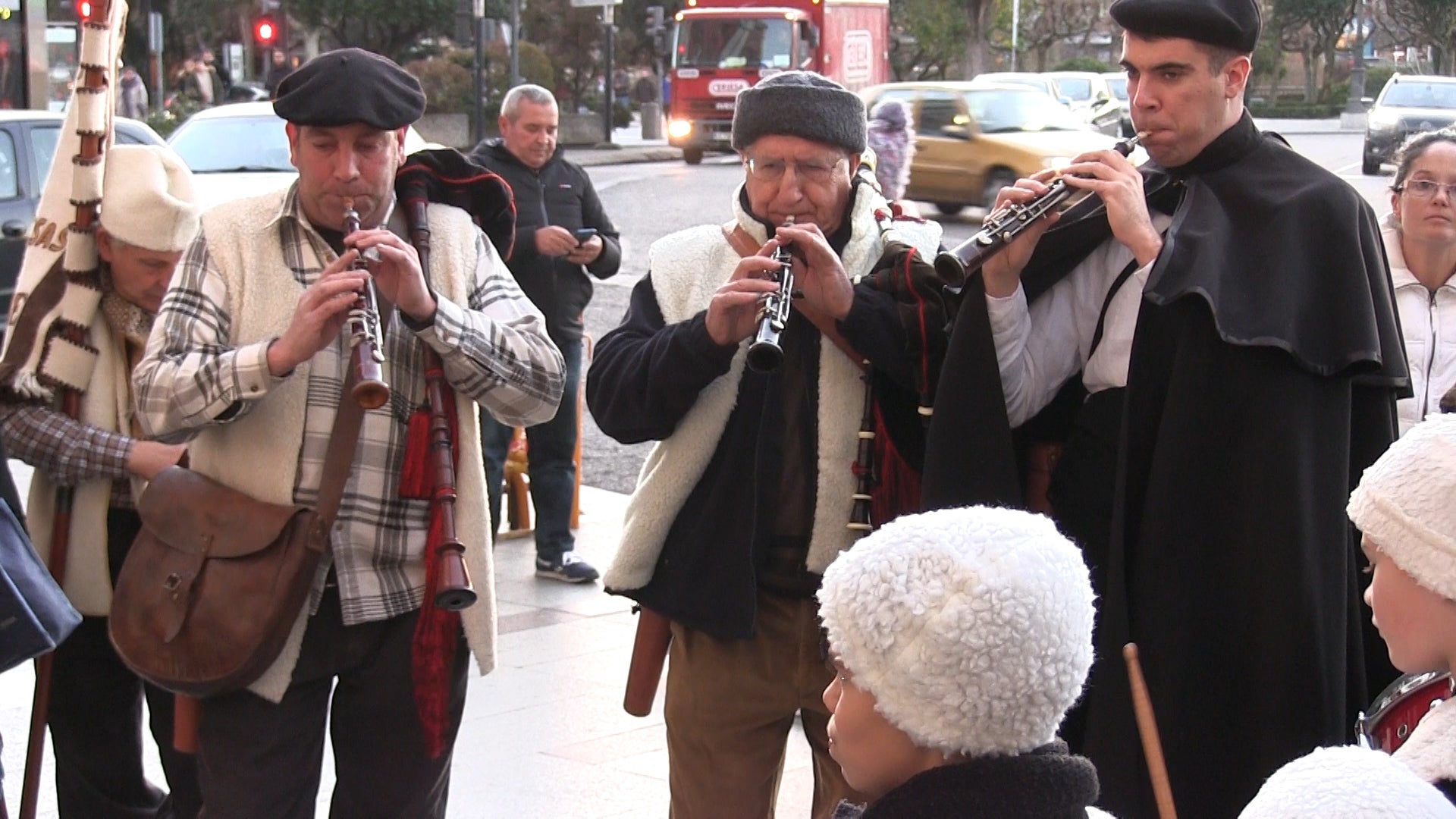 Fotos: Dando el cante, en busca del aguinaldo