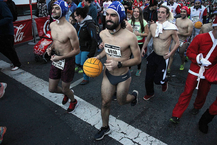 Fotos: Otra visión de la San Silvestre de León