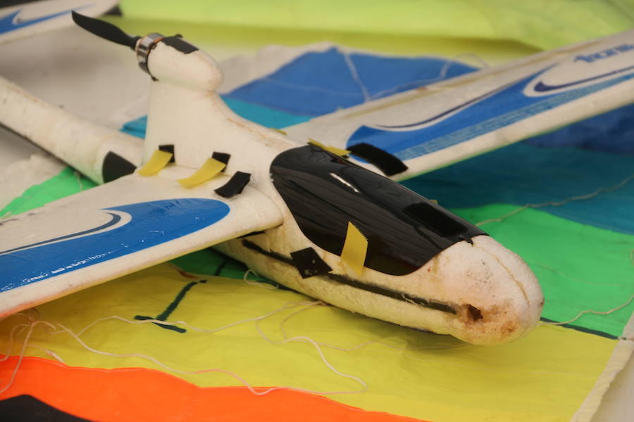 Fotos: Los drones protagonistas de la Navidad en Valverde de la Virgen