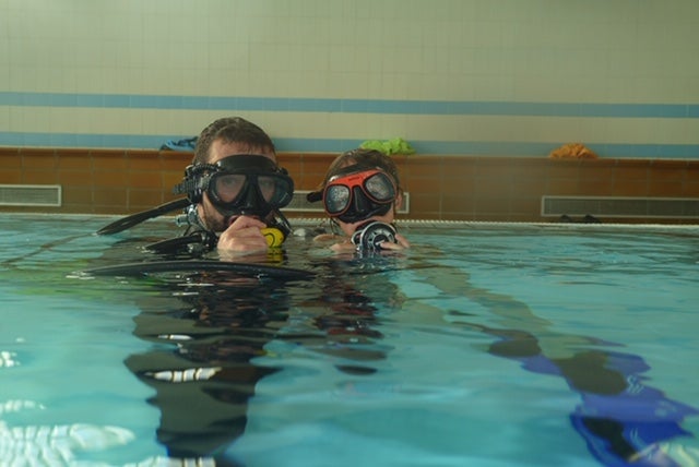 Fotos: Buceo solidario en León