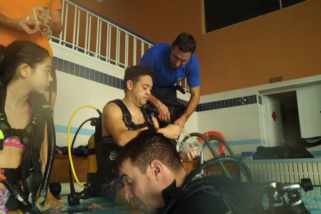 Fotos: Buceo solidario en León