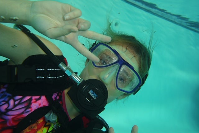 Fotos: Buceo solidario en León