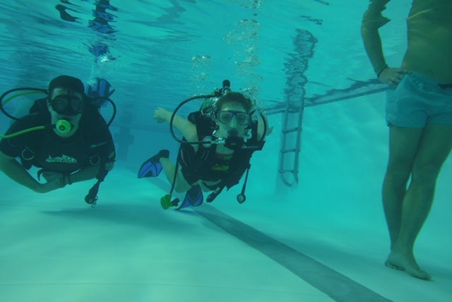 Fotos: Buceo solidario en León