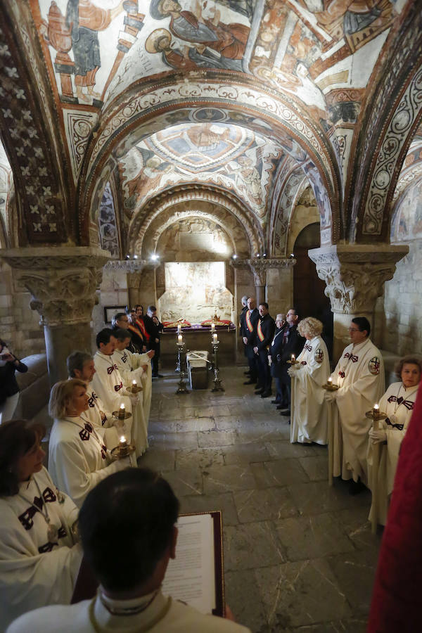 Fotos: Responso por los Reyes de León en el Panteón Real de San Isidoro