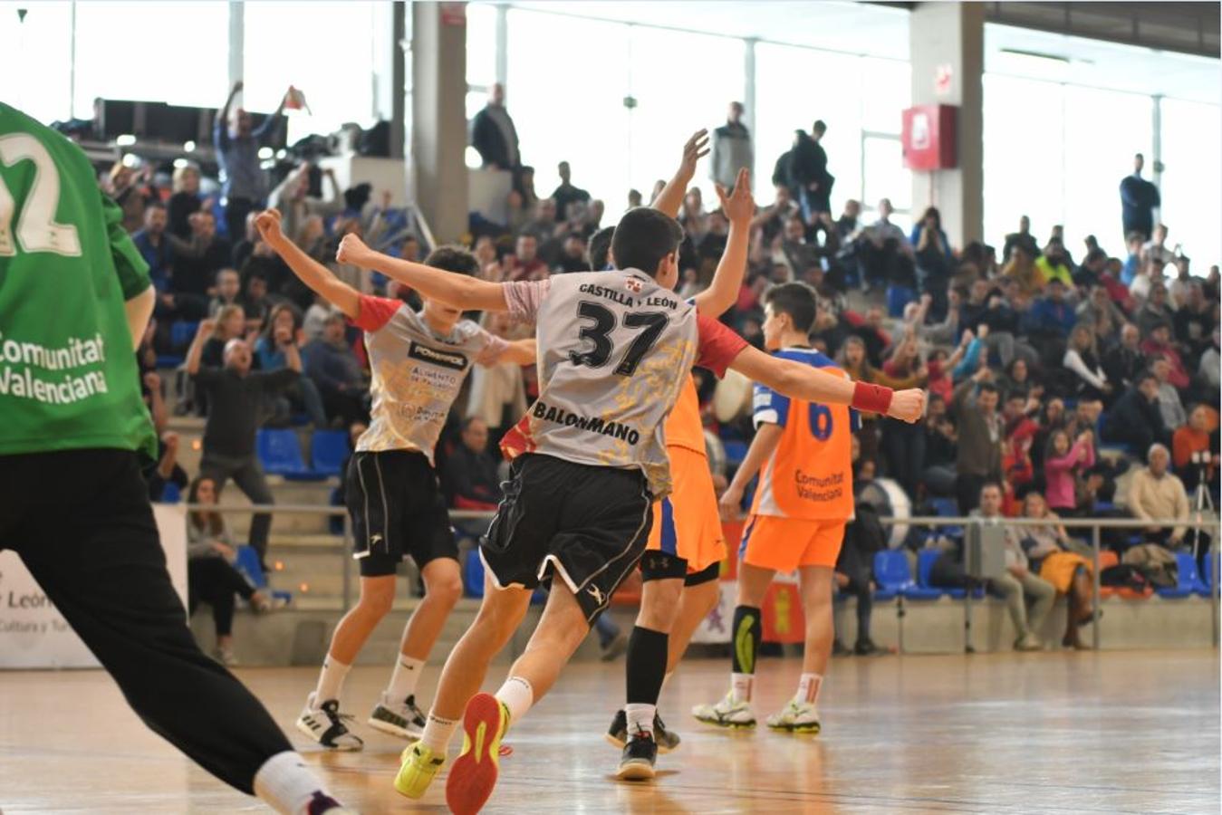 Fotos: Victoria final de la selección cadete de balonmano