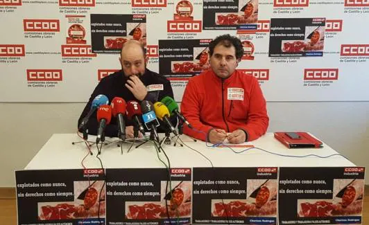 Responsables de CCOO. 