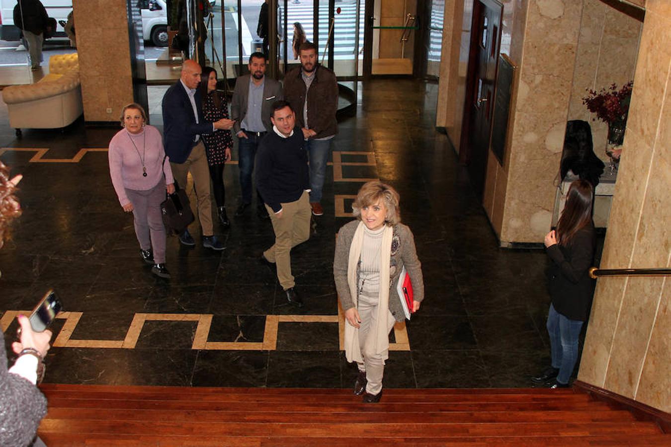 Fotos: La ministra de Sanidad, María Luisa Carcedo, en León