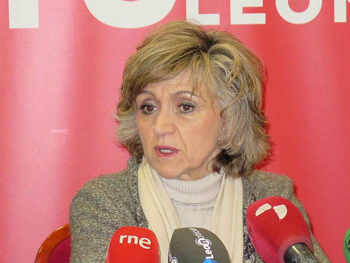 Fotos: La ministra de Sanidad, María Luisa Carcedo, en León