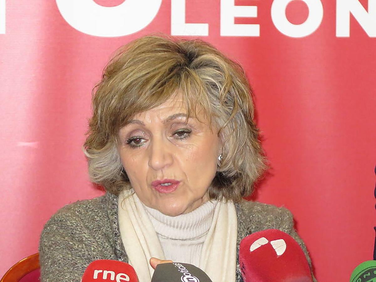 Fotos: La ministra de Sanidad, María Luisa Carcedo, en León