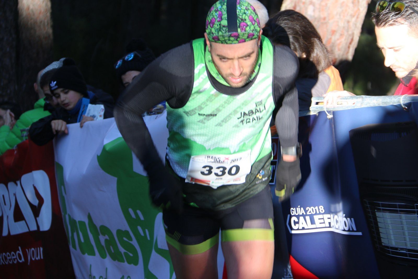 Imágenes de la llegada de la Transcandamia 2019