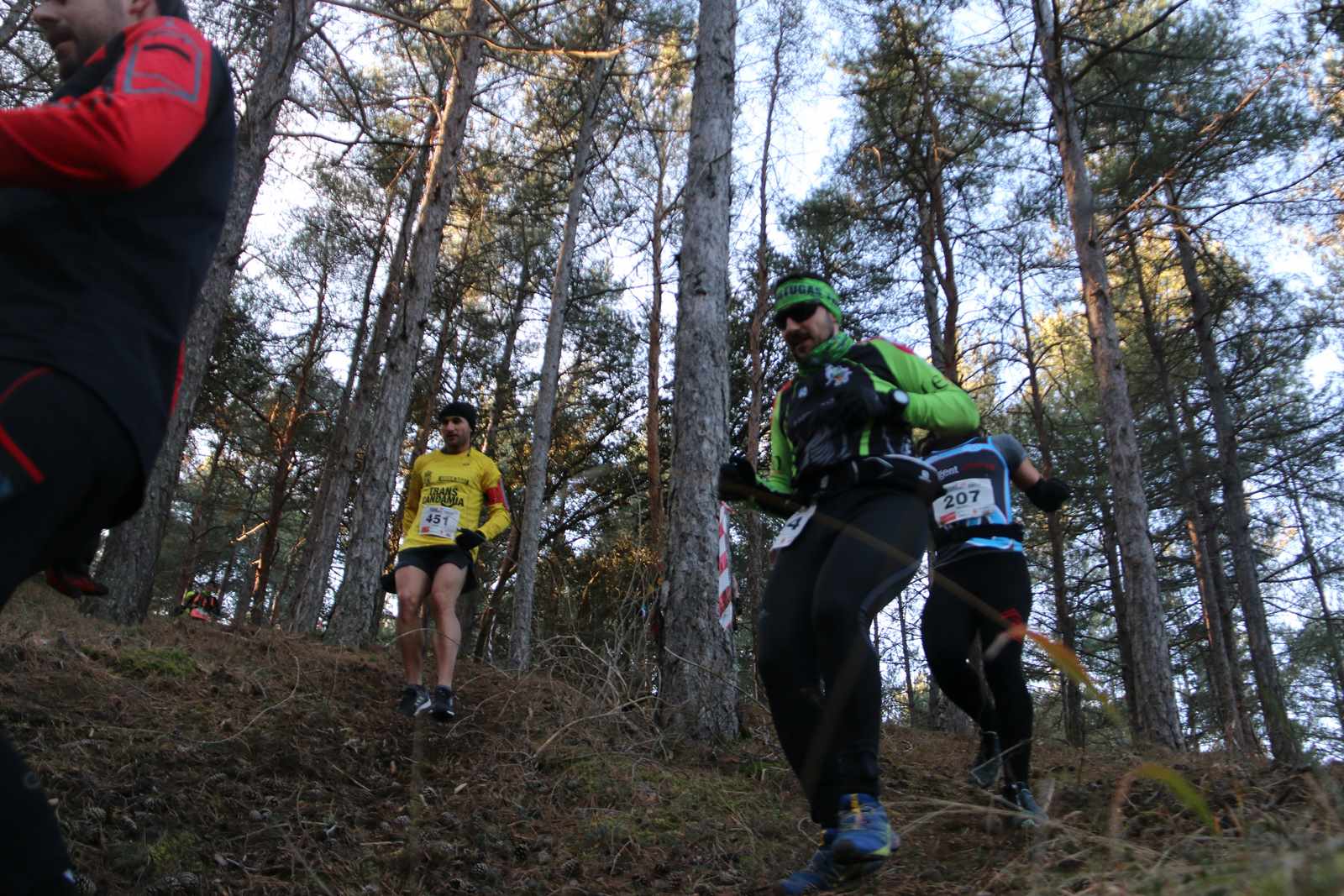 Imágenes del recorrido de la Transcandamia 2019 - primera parte