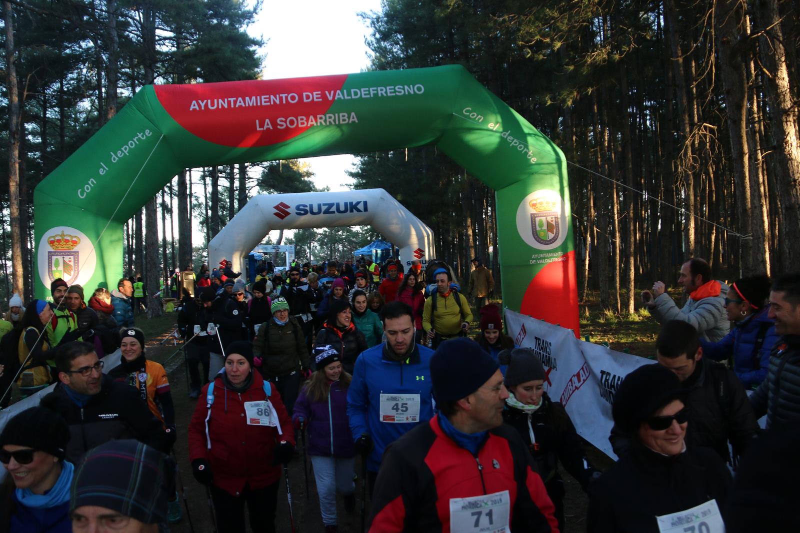 Imágenes de la salida de la Transcandamia 2019