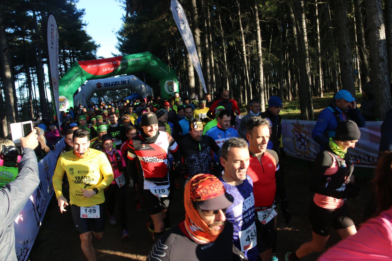 Imágenes de la salida de la Transcandamia 2019