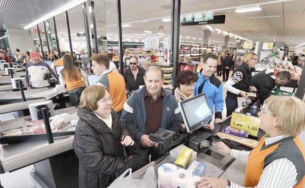 Imagen de un supermercado de Mercadona.