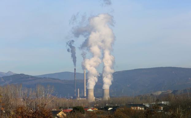 Imagen de la térmica de Compostilla.