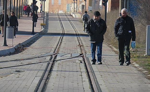 Galería. El proyecto tranviario sigue esperando.