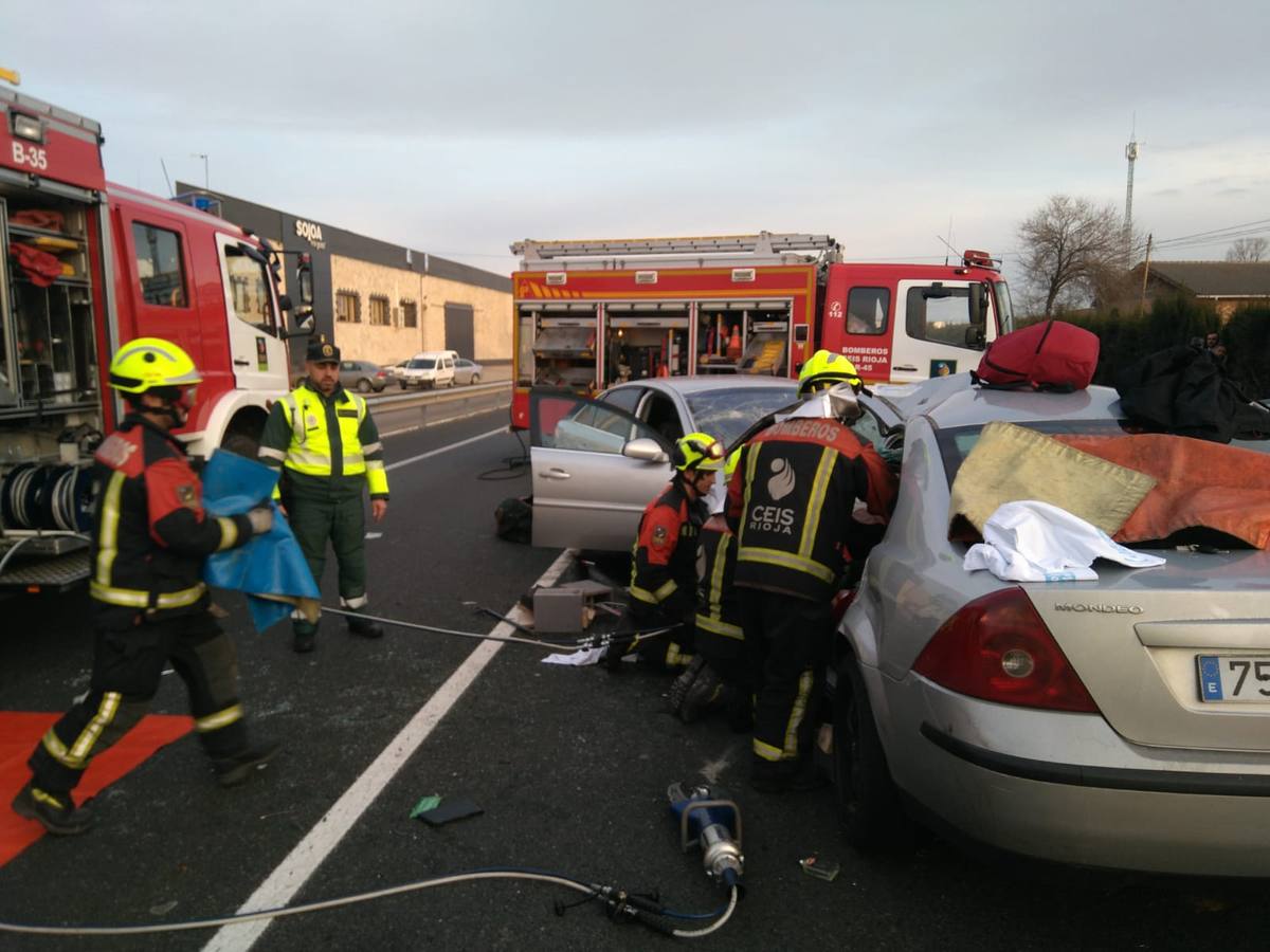 Fotos: Accidente en La Rioja