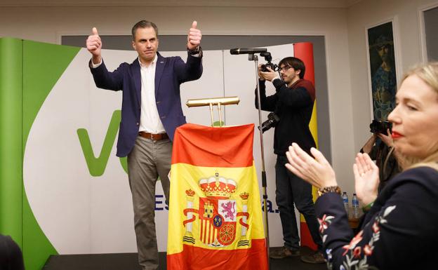 El secretario general de VOX, Javier Ortega Smith, visita Zamora para participar en un acto bajo el epígrafe «España viva». 