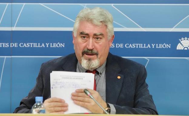 El procurador de Ciudadanos, José Ignacio Delgado, presenta una PNL referida a la situación del sistema penitenciario de Castilla y León.