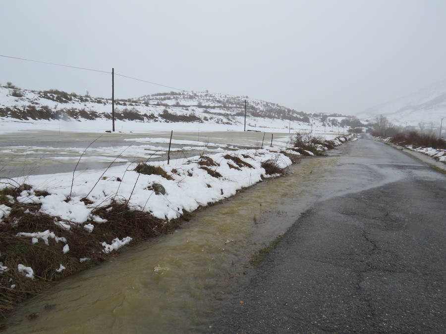 Fotos: León, bajo la nieve... y la lluvia