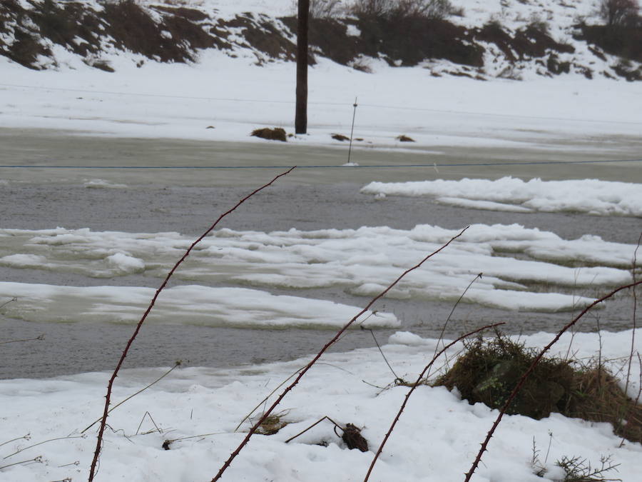 Fotos: León, bajo la nieve... y la lluvia