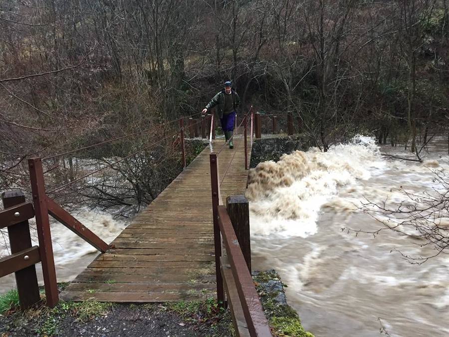 Fotos: La riada sorprende al valle de Valdeón