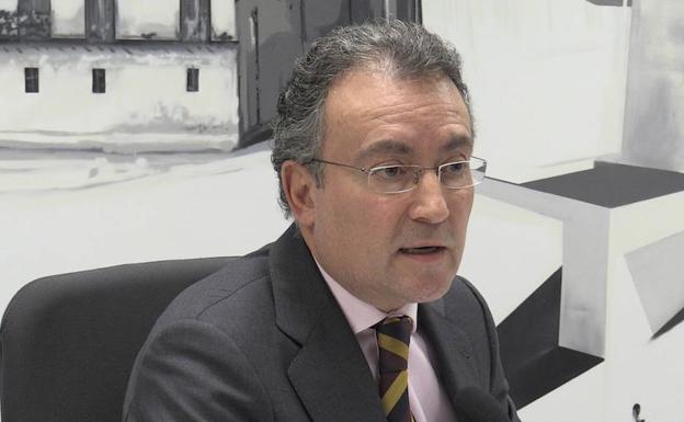 Fernando Salguero, durante la Junta de Gobierno Local. 