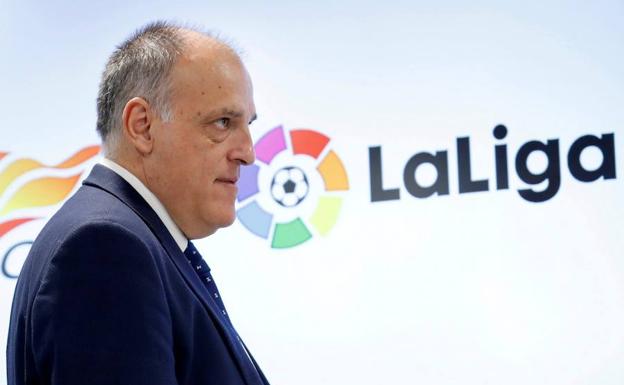 Javier Tebas, presidente de LaLiga. 