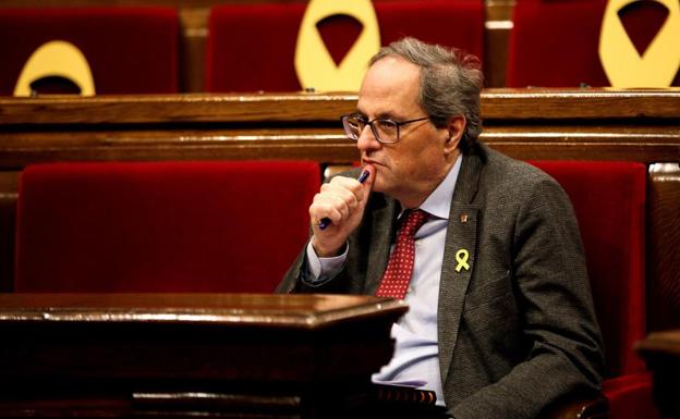 La ANC agrava la crisis del independentismo cargando con dureza contra Quim Torra