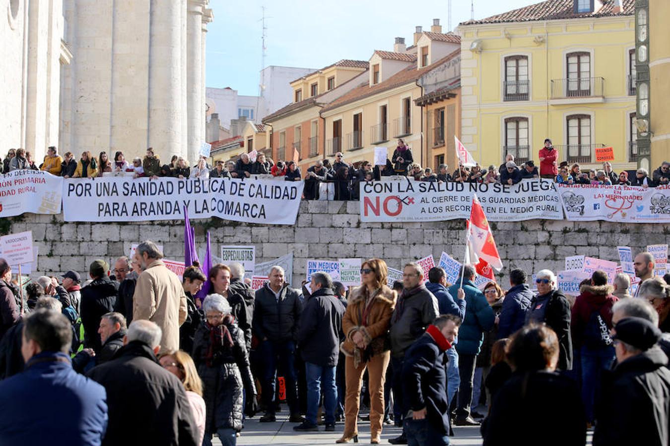 Fotos: Manifestación en defensa de la sanidad pública