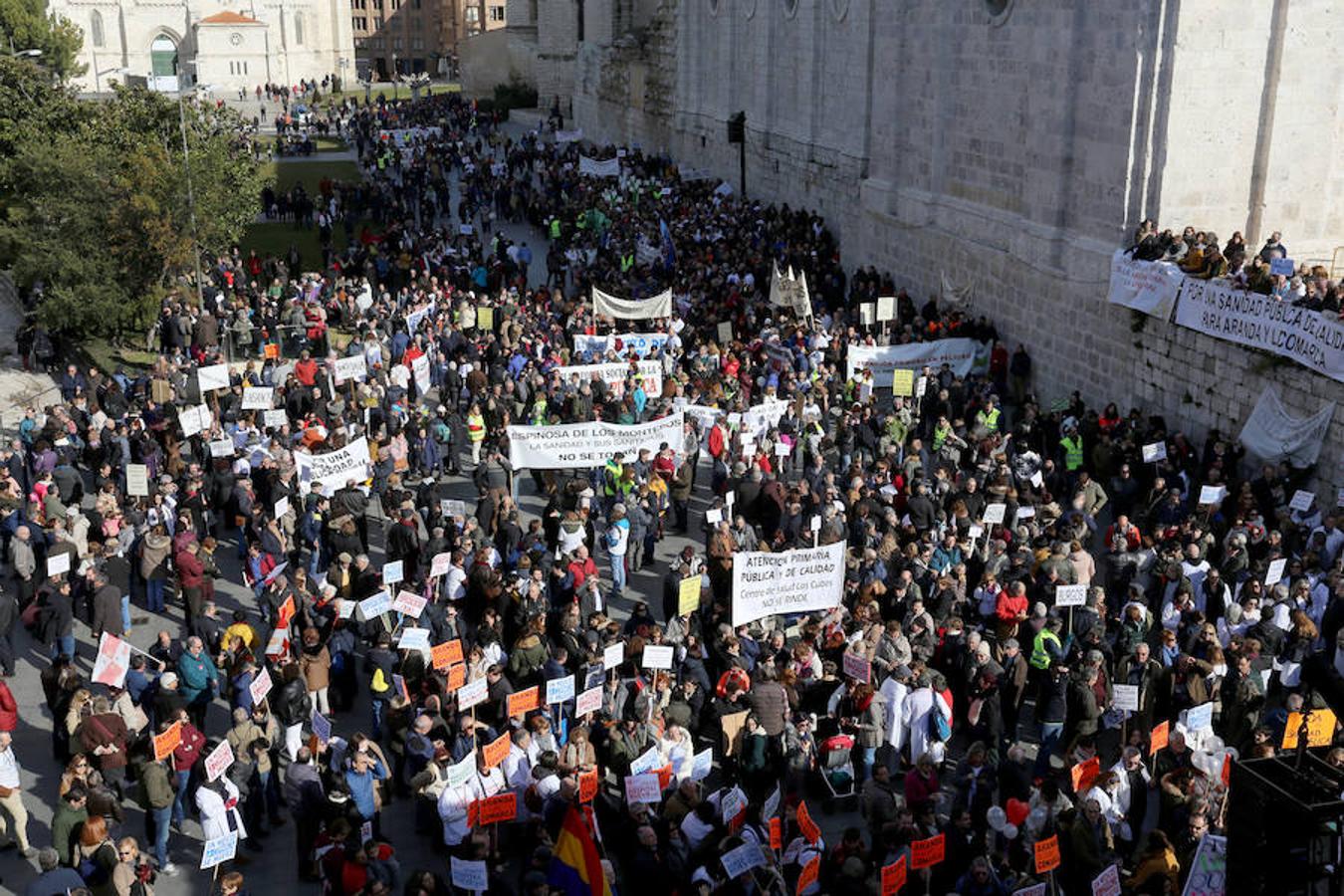 Fotos: Manifestación en defensa de la sanidad pública