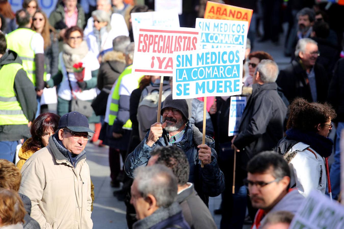 Fotos: Manifestación en defensa de la sanidad pública