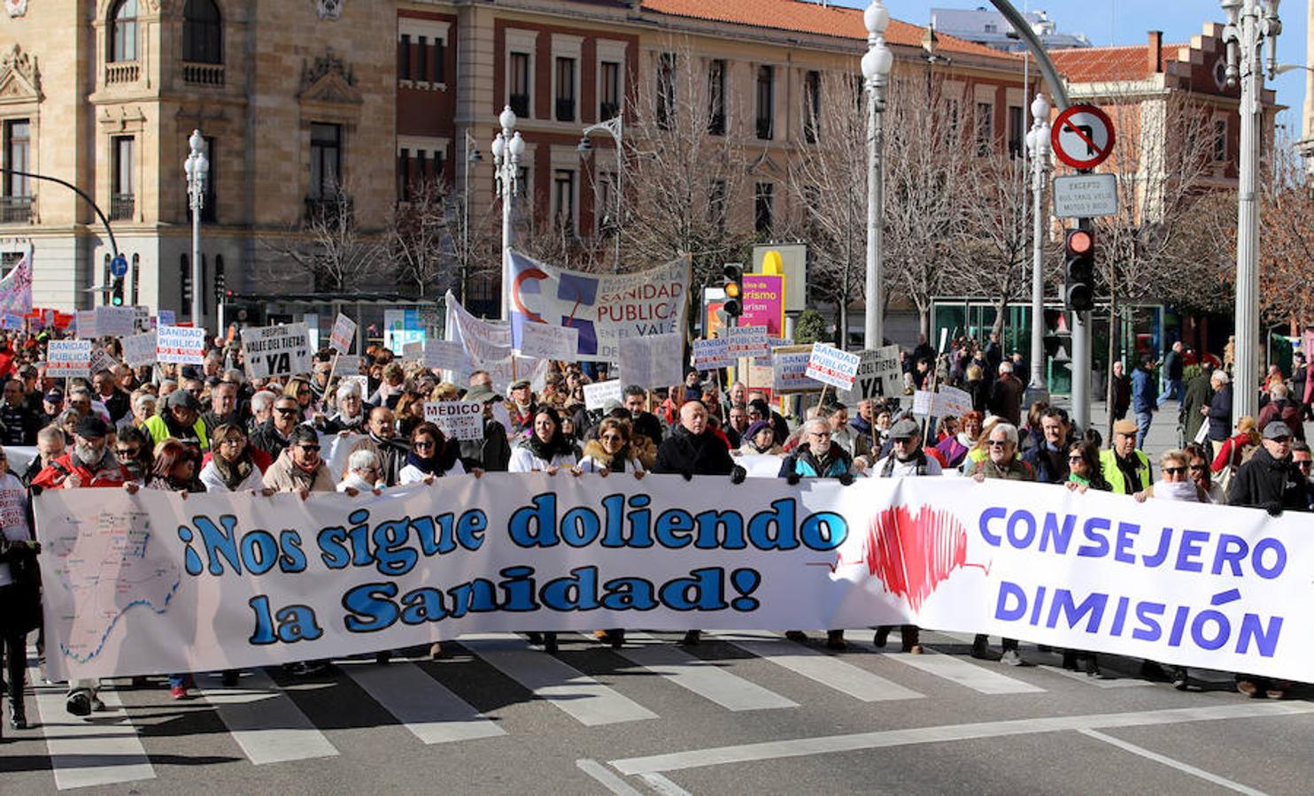 Fotos: Manifestación en defensa de la sanidad pública