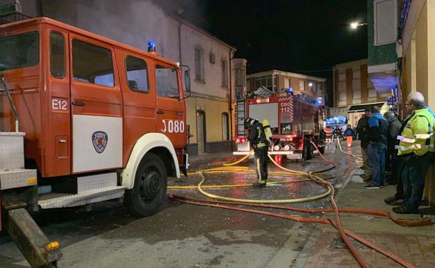 Imagen del lugar donde se ha producido el incendio.