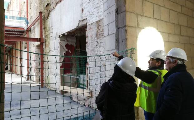 Visita a las obras de San Marcos.