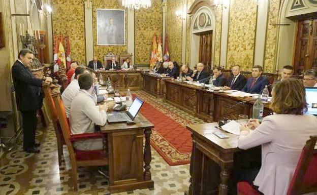 Pleno de la Diputación de Salamanca.