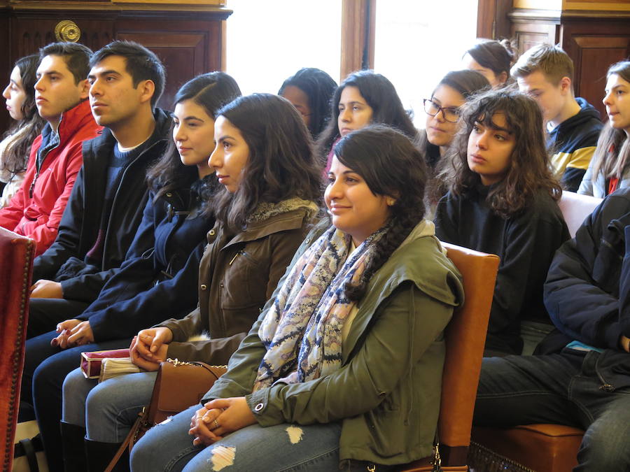 Fotos: Los nuevos Erasmus llegan a León