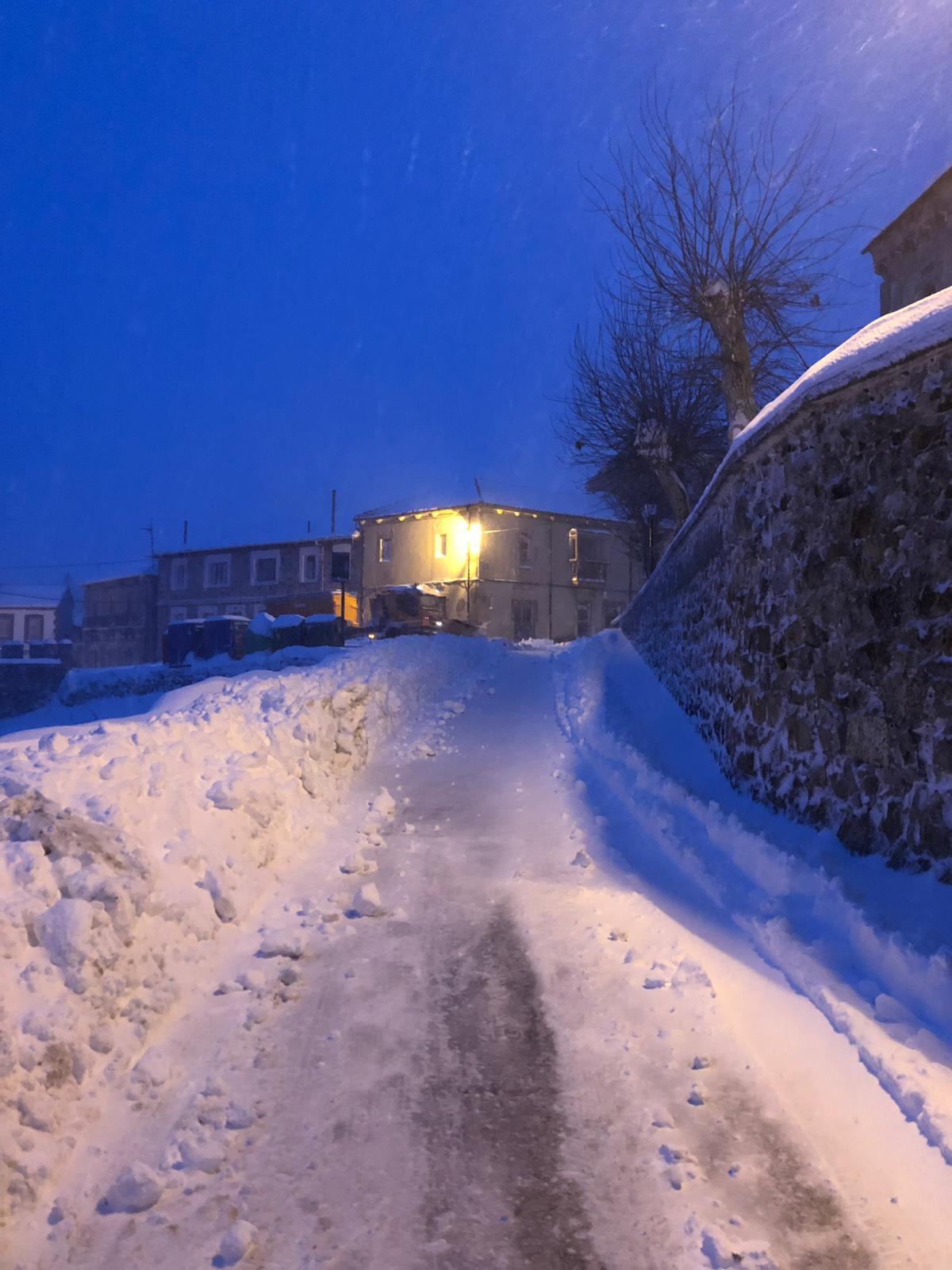 Fotos: La nieve tiñe de blanco la provincia