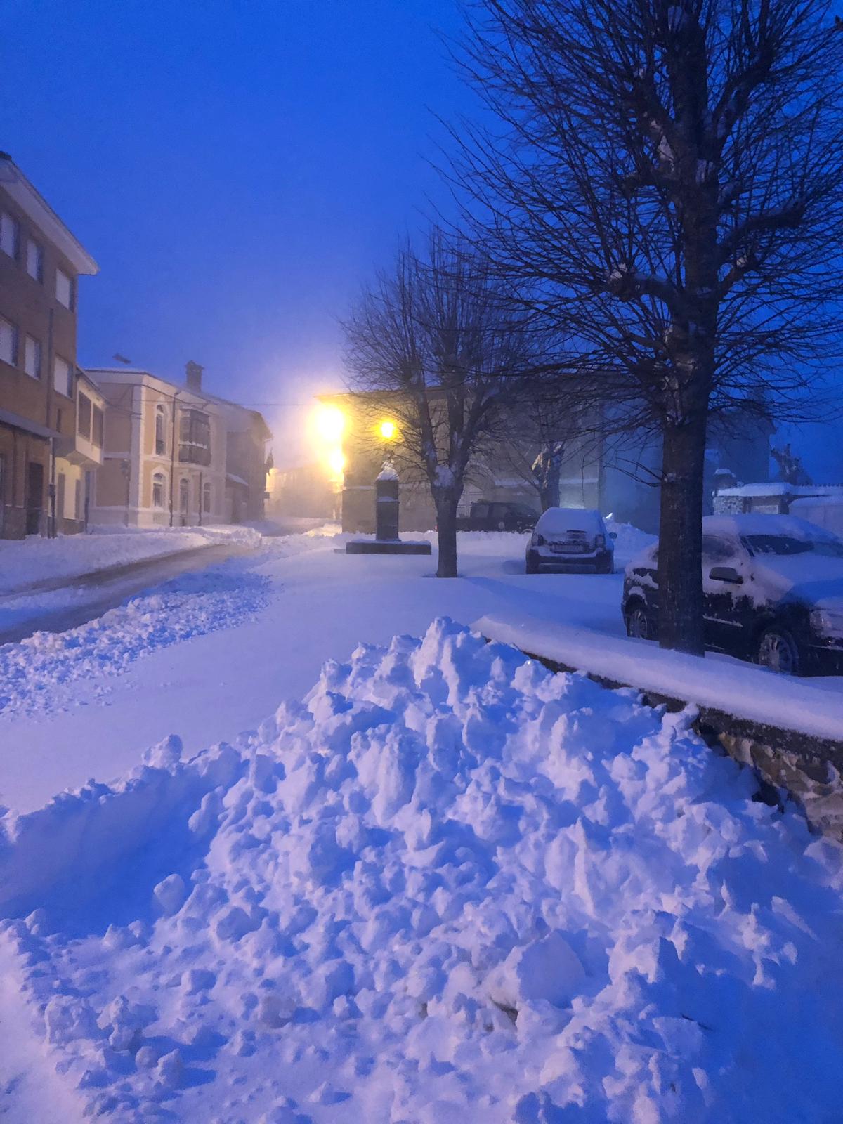 Fotos: La nieve tiñe de blanco la provincia