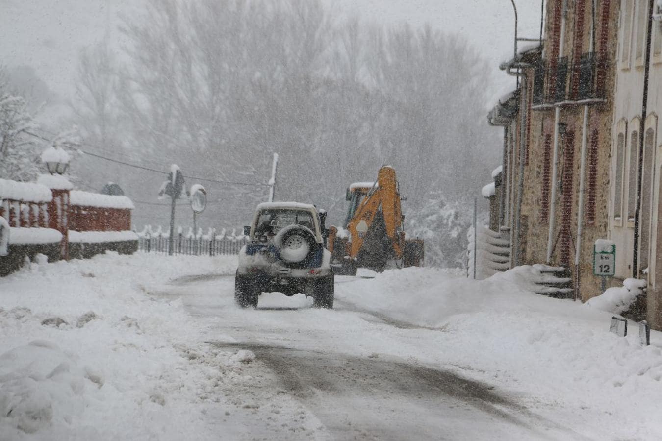 Fotos: Riello hace frente a la nieve