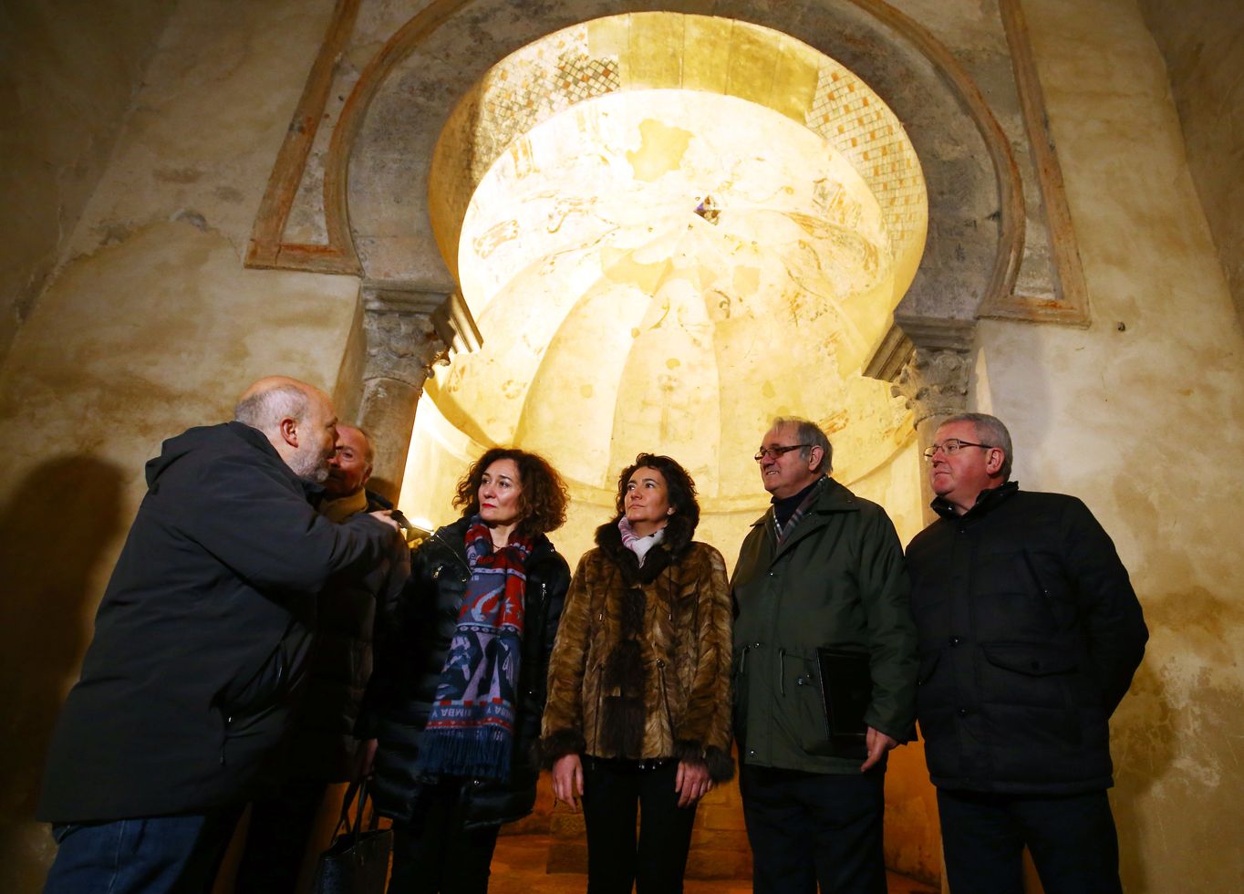 Junta y World Monuments Funds financian la restauración de las pinturas mozárabes de la iglesia de Santiago de Peñalba