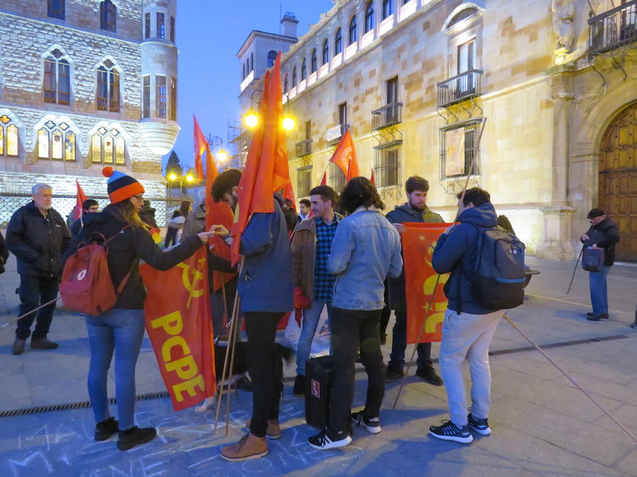 Fotos: Concentración en San Marcelo