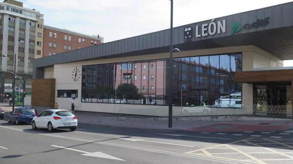 La estación provisional fue la única obra levantada de la Sociedad León Alta Velocidad 2003. 